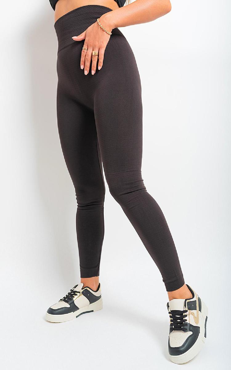 High Waist Tummy Compression Slimming Leggings - Big Size - BB Fashion Outlet