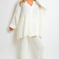 Chunky Knitted Button Up Cardigan Wide Leg Trousers Co-ord Set