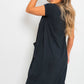 Short Sleeve with Front Pockets Dress