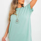 Short Sleeve with Front Pockets Dress