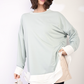 Contrast Ruffled Hem Top