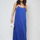 Spaghetti Strap Side Slit Maxi Dress