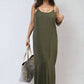 Spaghetti Strap Side Slit Maxi Dress