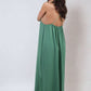 Spaghetti Strap Side Slit Maxi Dress