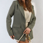 Open Front Oversized Casual Blazer