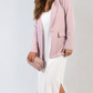 Open Front Oversized Casual Blazer