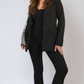 Open Front Oversized Casual Blazer