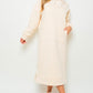 Kangaroo Pocket Long Loose Hoodie Dress