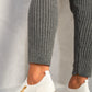 Knit Slip On Zip Trainers