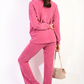 Collared Long Sleeve & Trouser Co-ord Set