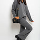 Collared Long Sleeve & Trouser Co-ord Set