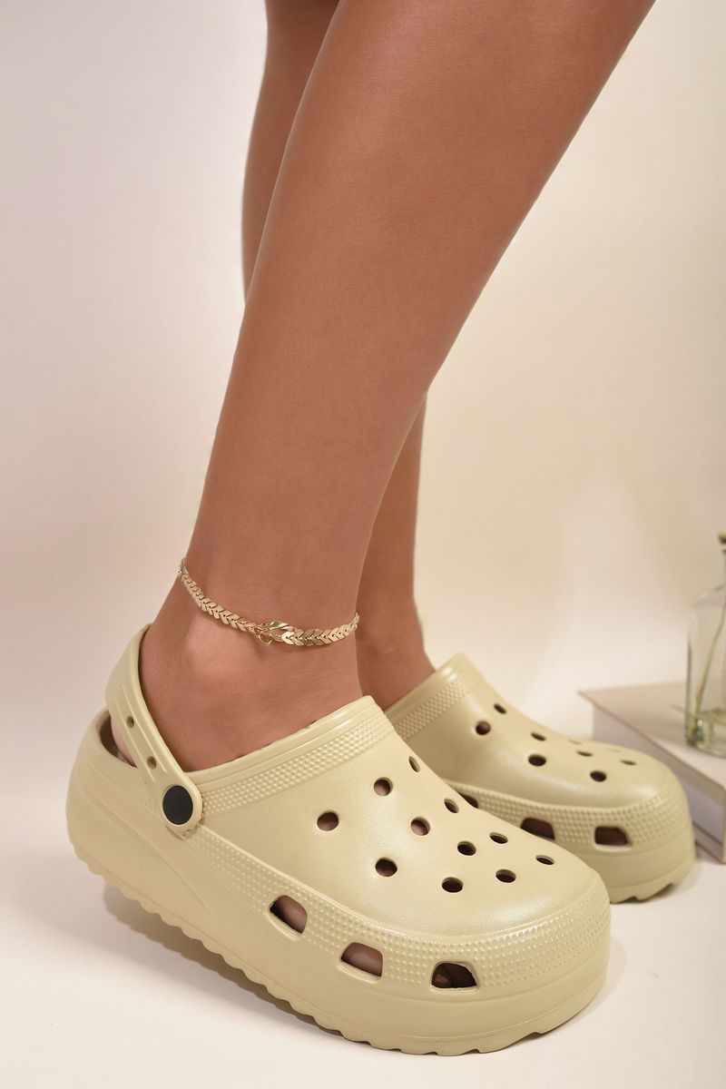 Classic Platform Clog Sandals