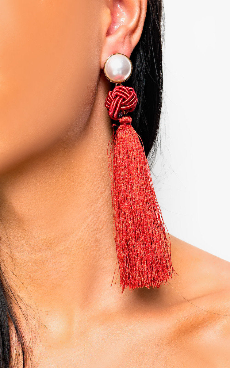 Tassel Drop Earrings