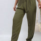 Drawstring High Waist Trouser with Side Pockets