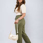 Drawstring High Waist Trouser with Side Pockets