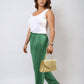 Drawstring High Waist Trouser with Side Pockets