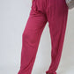 Drawstring High Waist Trouser with Side Pockets