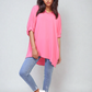 Balloon Sleeve Oversized Top