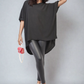 Balloon Sleeve Oversized Top