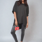 Balloon Sleeve Oversized Top