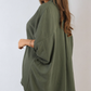 Balloon Sleeve Oversized Top