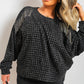 Long Sleeve Knitted Jumper with Tassel Detail