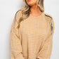 Long Sleeve Knitted Jumper with Tassel Detail