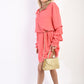 Ruffle Sleeve Pocket Button Front Dress