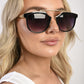 Brow-Bar Cat Eye Sunglasses