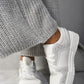 Sparkly Crystal Embellished Trainers