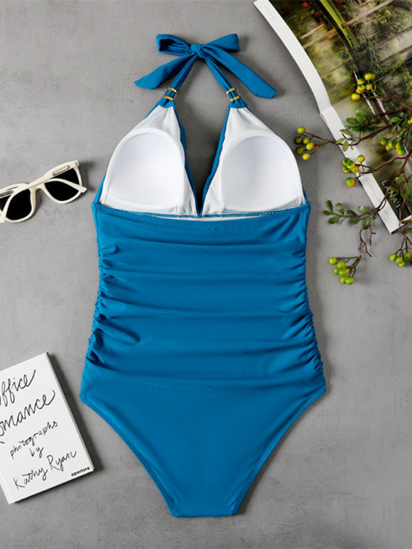 Halter Neck Swimsuit - BB Fashion Outlet