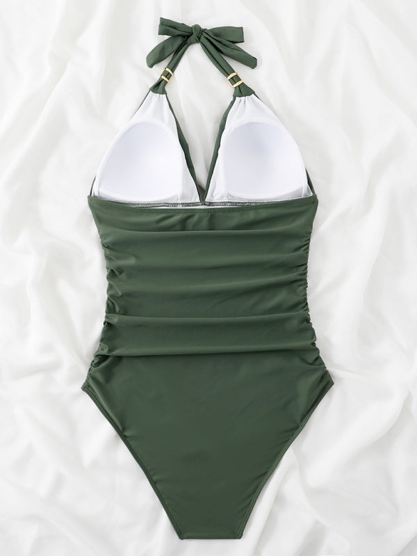 Halter Neck Swimsuit - BB Fashion Outlet