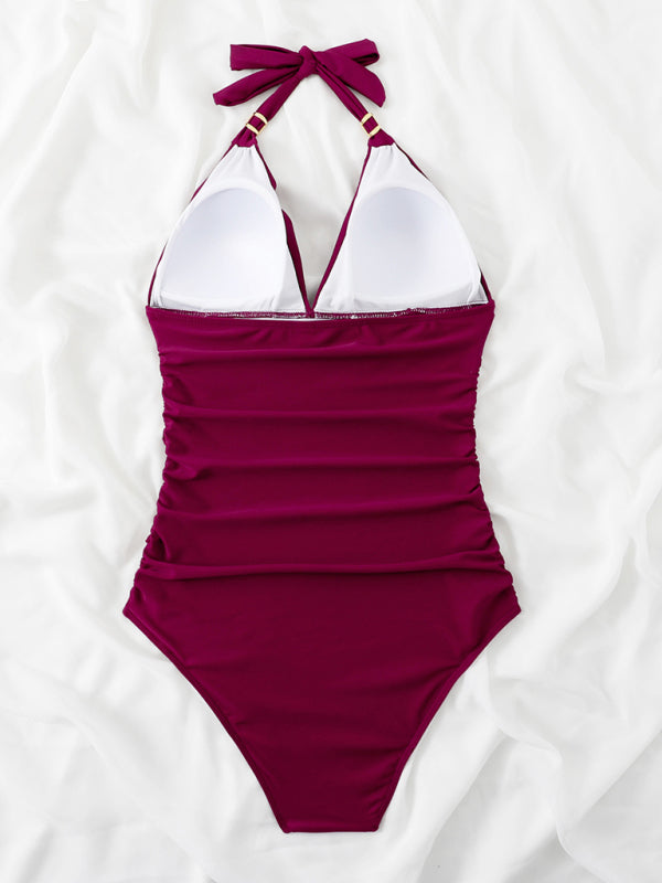 Halter Neck Swimsuit - BB Fashion Outlet