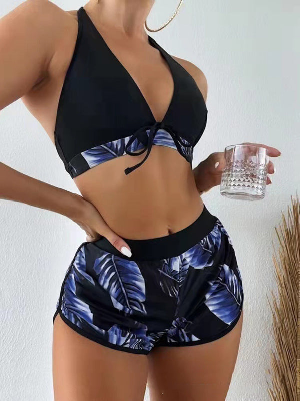 Bikini with Shorts three-piece set - BB Fashion Outlet