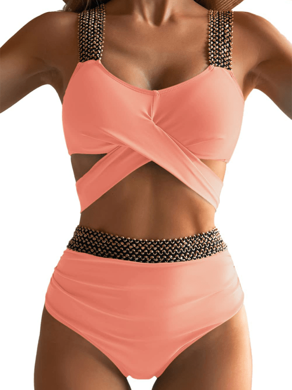 Bikini Wrap Cross Detail