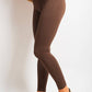 Lightweight High Waisted Rib Curvy Leggings