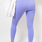 Lightweight High Waisted Rib Curvy Leggings