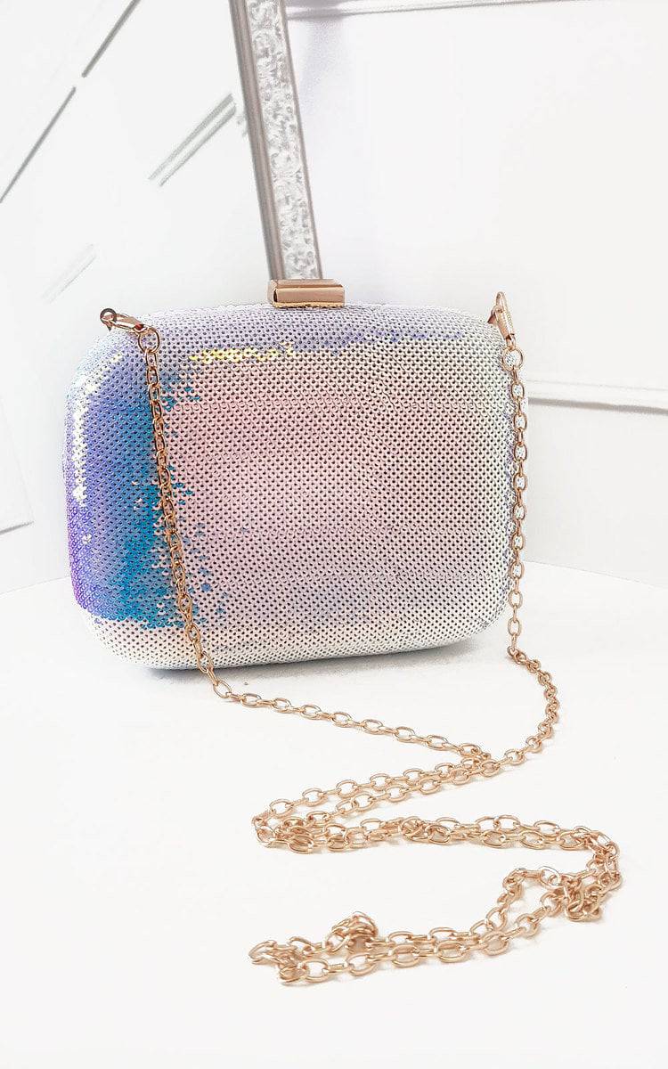 Sequin Embellished Handbag