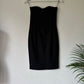 Topshop Black Bandeau Bodycon Dress Sizes 6, 8, 10