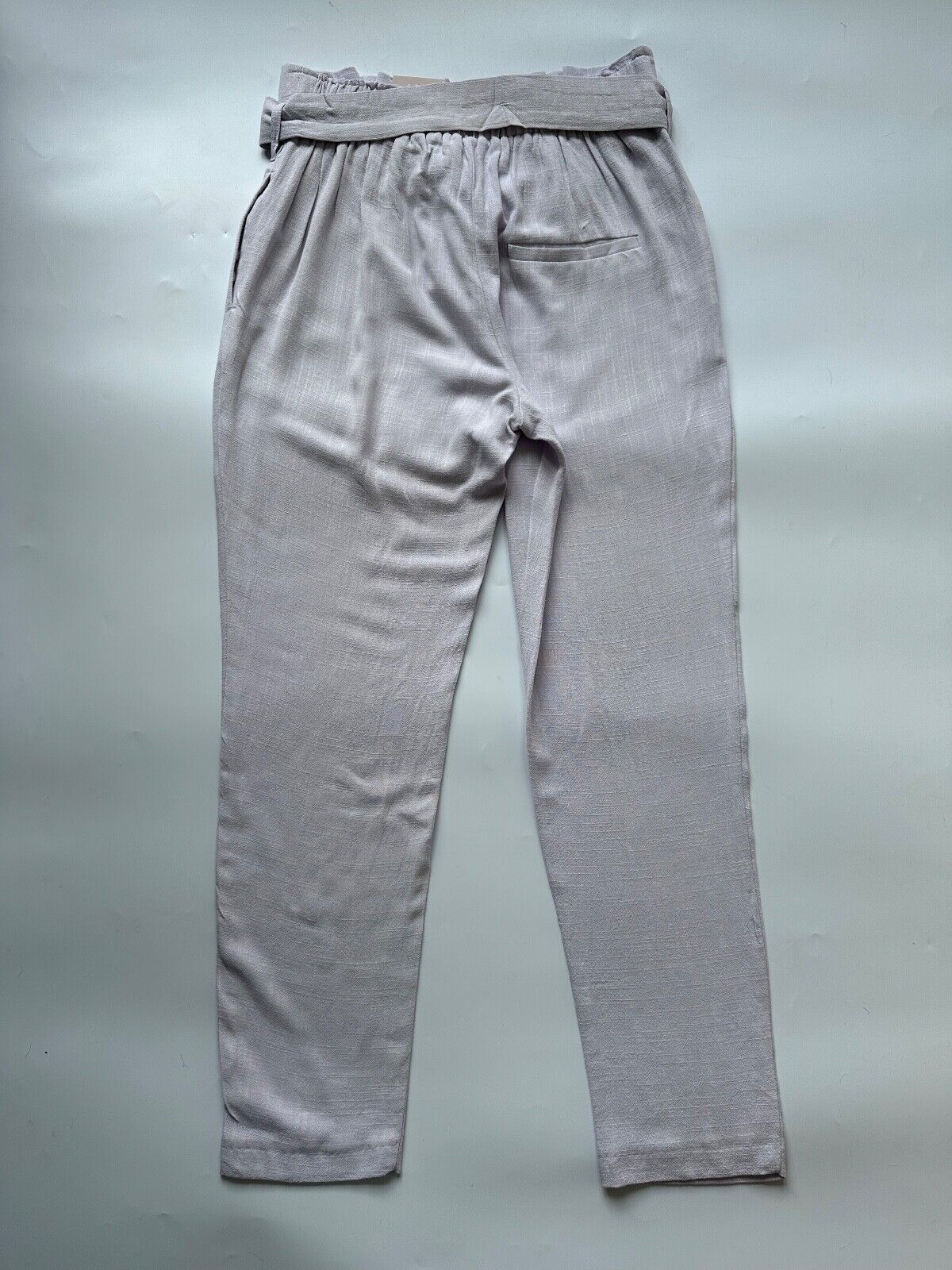 TU Linen Blend Tapered Trousers Lilac Sizes 10, 12, 14, 16, 18, 20, 22, 24