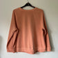 Principles Broderie Sweatshirt Orange Sizes 10, 12, 14, 16, 18, 20, 22, 24, 26