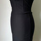 Topshop Black Bandeau Bodycon Dress Sizes 6, 8, 10