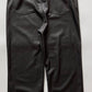 Just Fab Faux Leather Black Trousers Size XXL