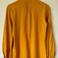 Ex. White Stuff Jossy Cotton Jersey Mustard Pintuck High Neck Blouse  10, 12, 14