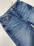 Very Mid Wash Blue High Waist Crop Jeans   Size 10 Short, 6 Regular - Beagle Boutique Fashion Outlet