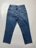 Very Mid Wash Blue High Waist Crop Jeans   Size 10 Short, 6 Regular - Beagle Boutique Fashion Outlet