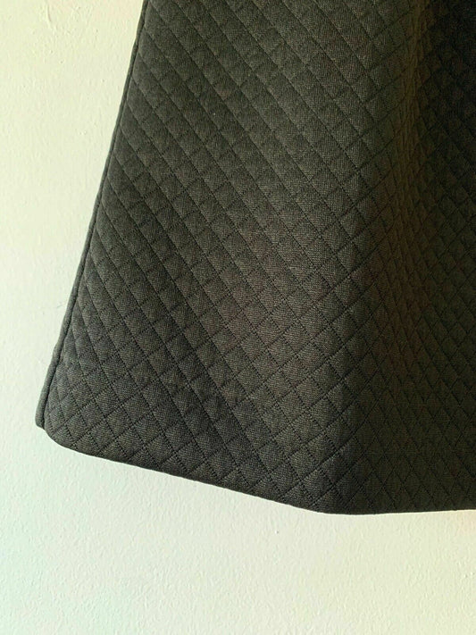 Yfl Reserved Black Mini Skirt Size 10 UK Faux Leather Waist Band