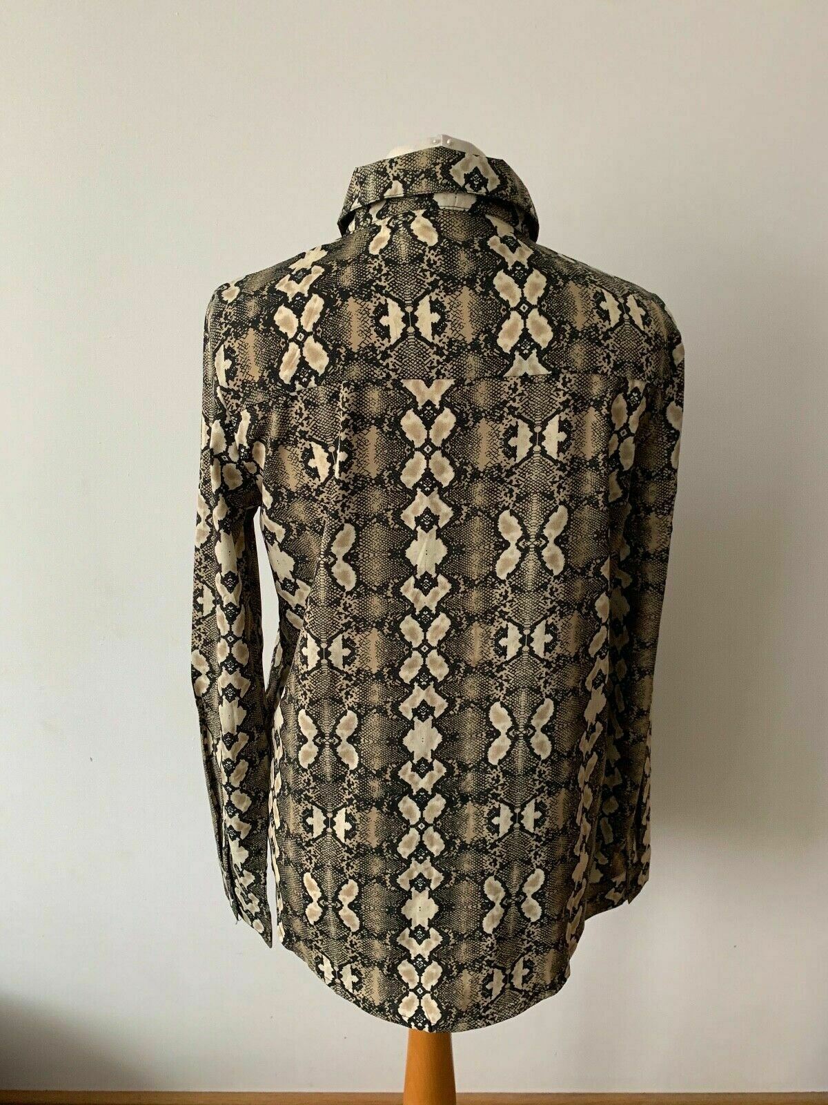 Brave Soul Snake Print Shirt Size S - Beagle Boutique Fashion Outlet