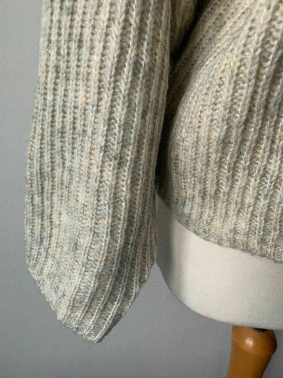 Topshop Knit Jumper Boxy Wide Fit Oat Oversized Petite XS, S & L - BB Fashion Outlet