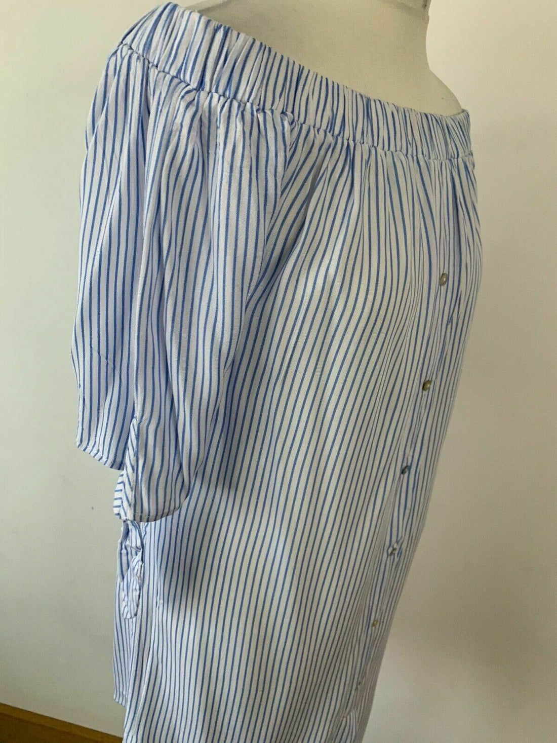 New Look Bardot Stripe Beach Shirt Size M - BB Fashion Outlet